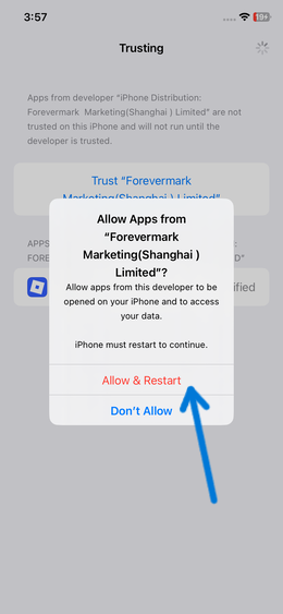 Allow Restart
